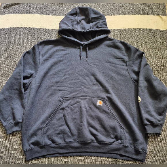 Carhartt 4XL Blue Hoodie - Picture 1 of 6